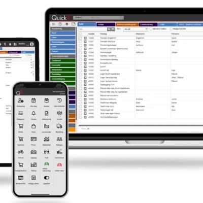 Quick3 ERP system